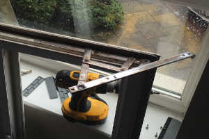 Window Hinge repair in Bedford, Northampton and Milton Keynes.
